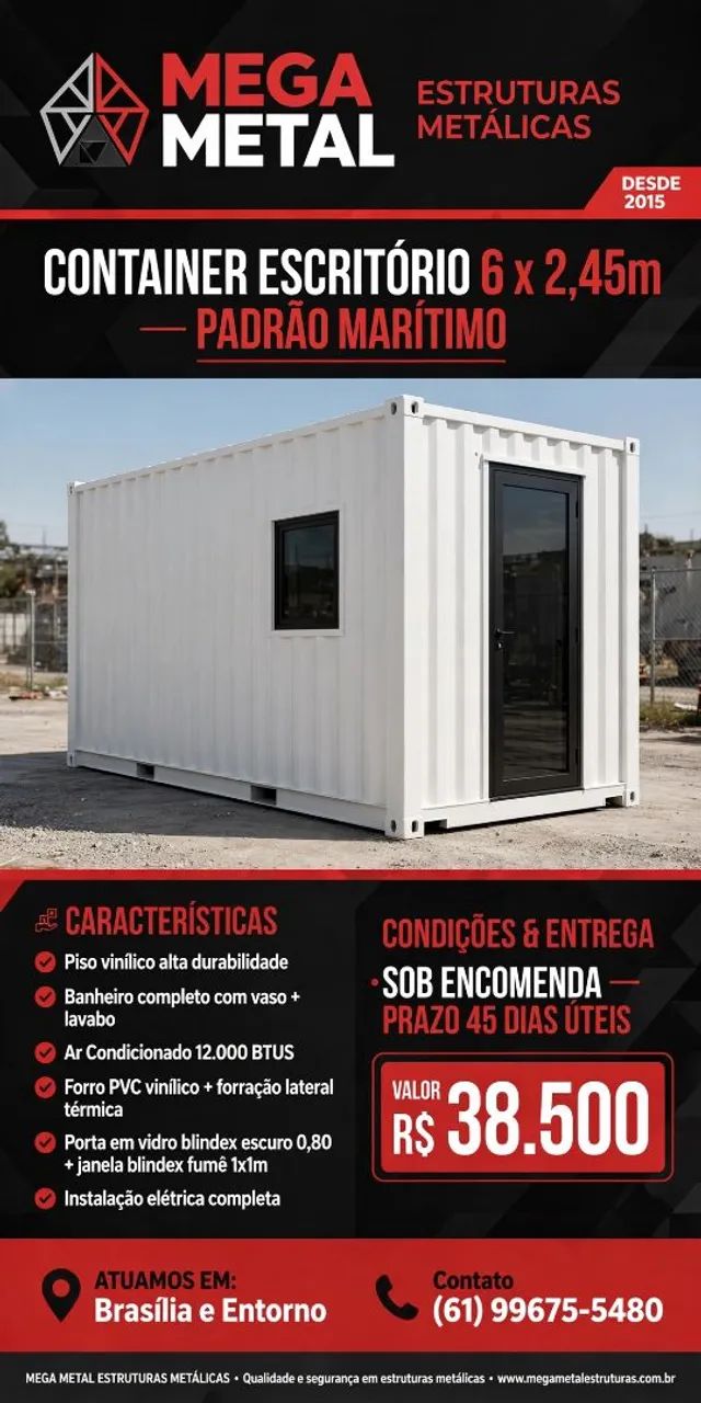 Contêiner escritorio