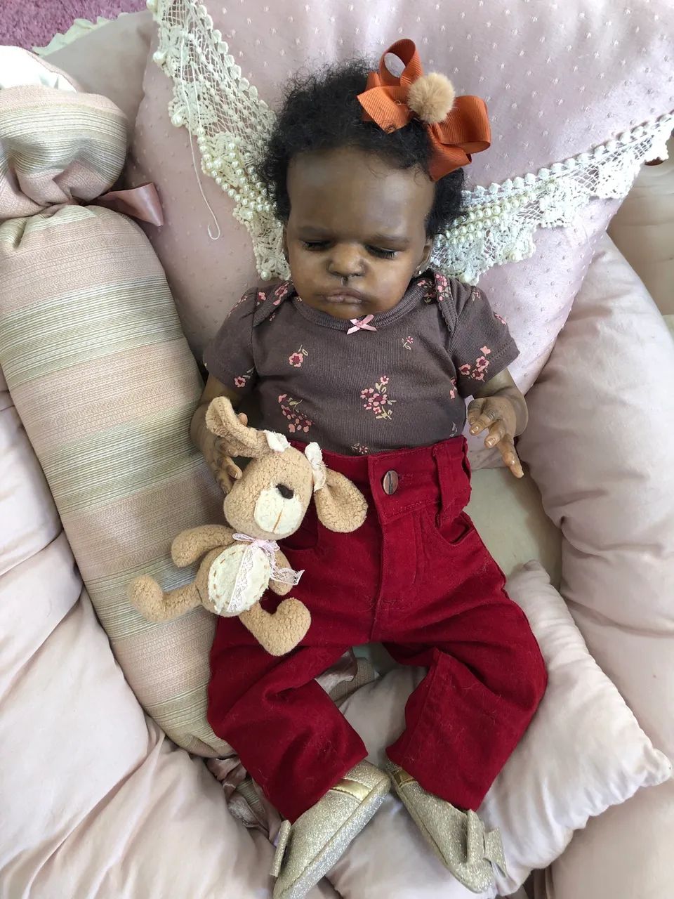 Bebê reborn negra
