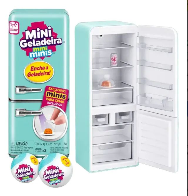 Mini Geladeira Mini brands Com 2 Cápsulas Surpresa! - Foto 2
