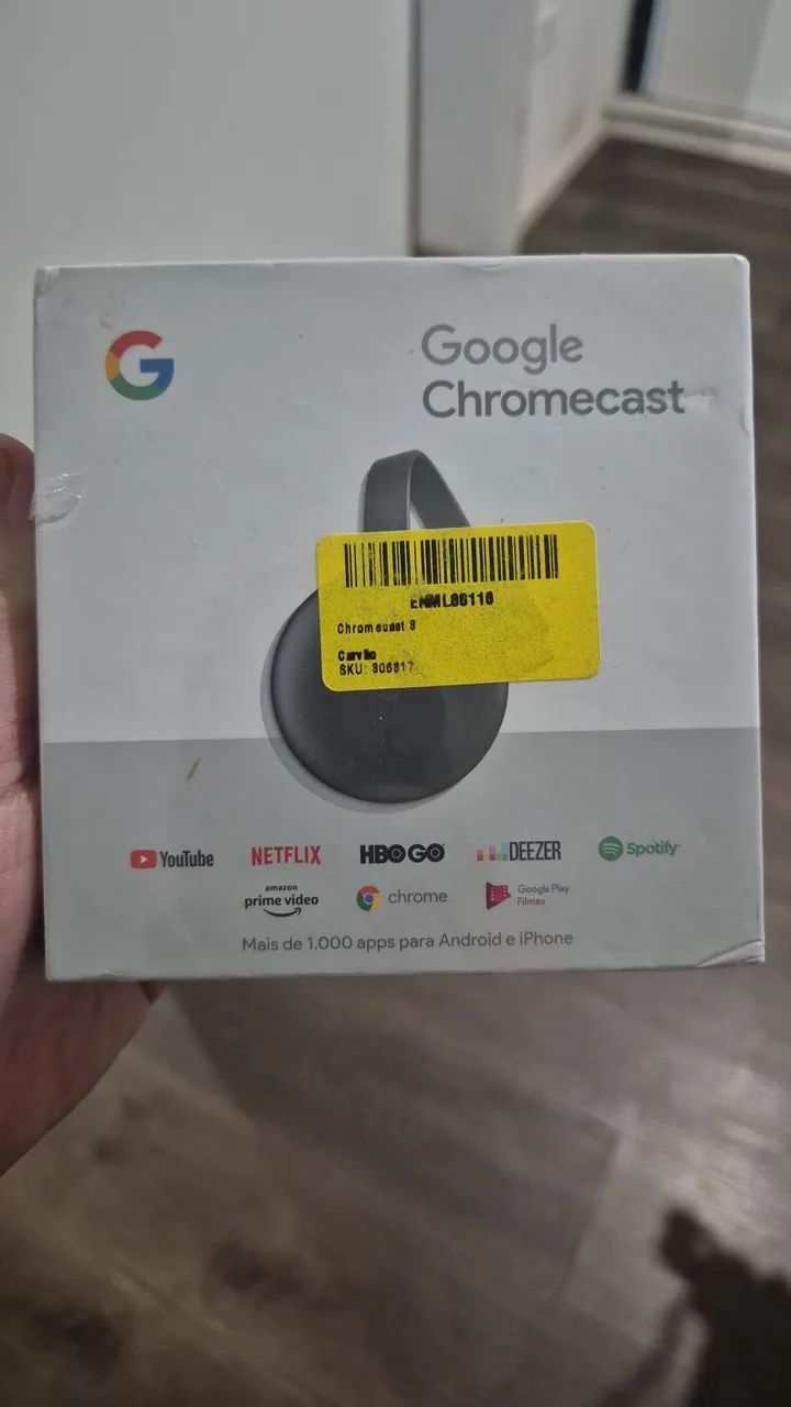 Chrome cast 3 Google 