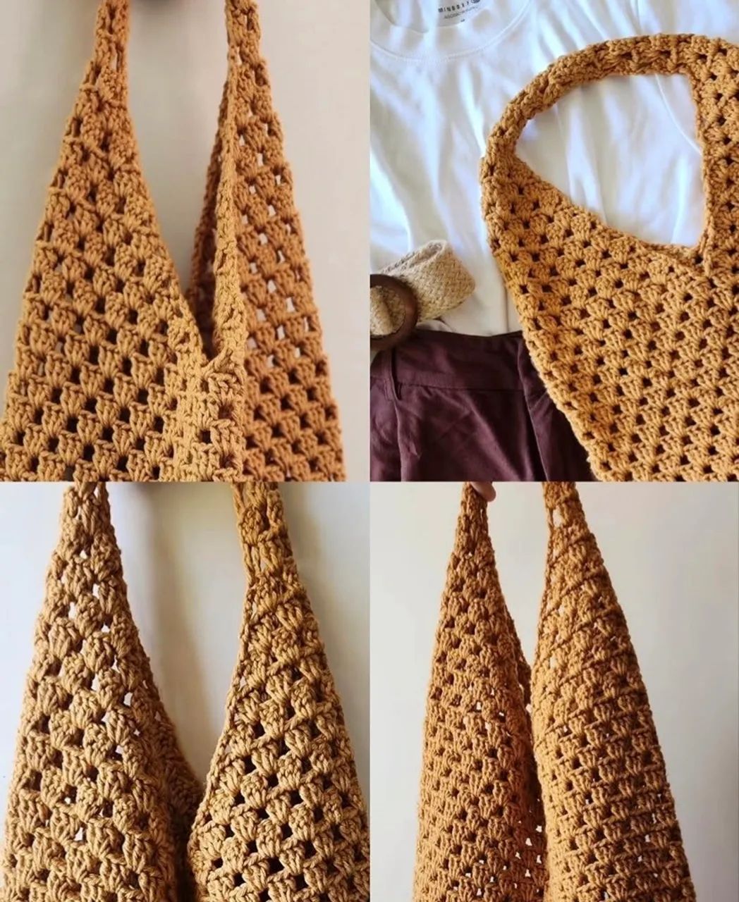 Bolsa de crochê  - Foto 5