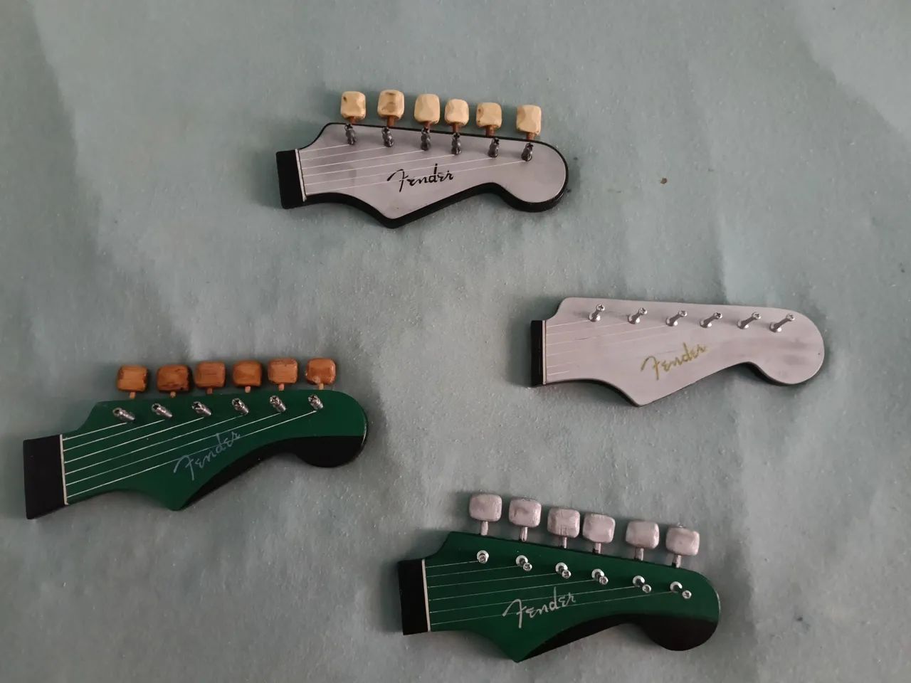 Porta chaveiro de guitarra 
