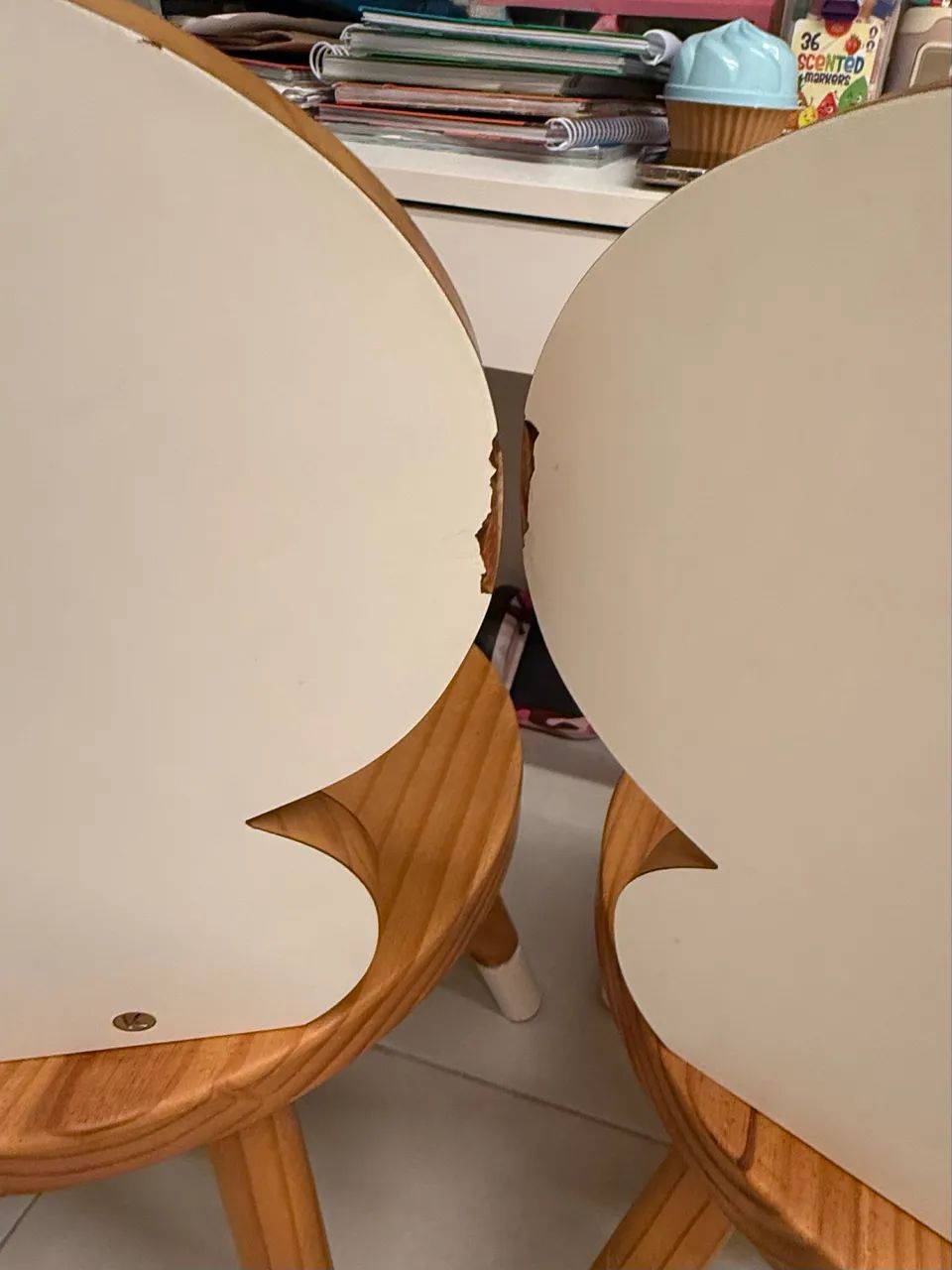 Cadeiras Borboleta Kinder Design - Foto 4