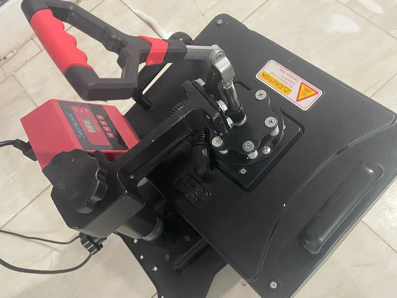 Vendo prensa térmica Mecolour, funcionando perfeitamente - Foto 4