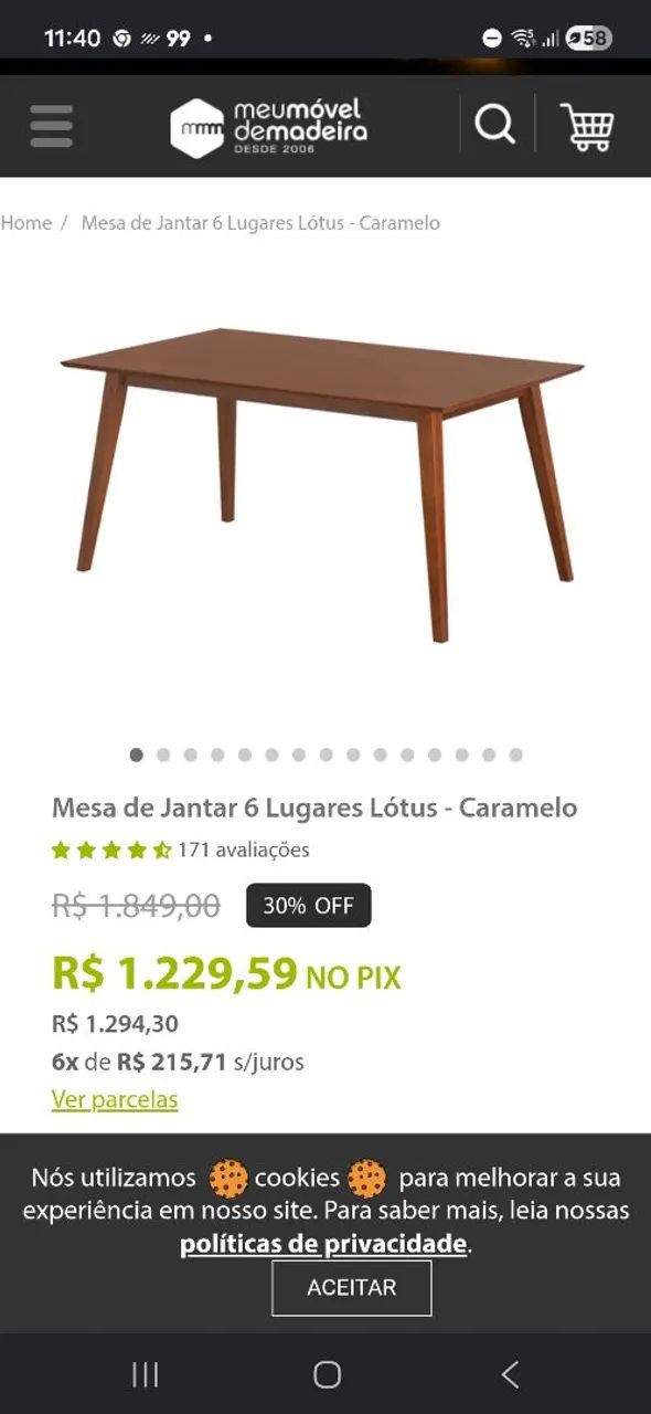 Mesa de jantar - Foto 5