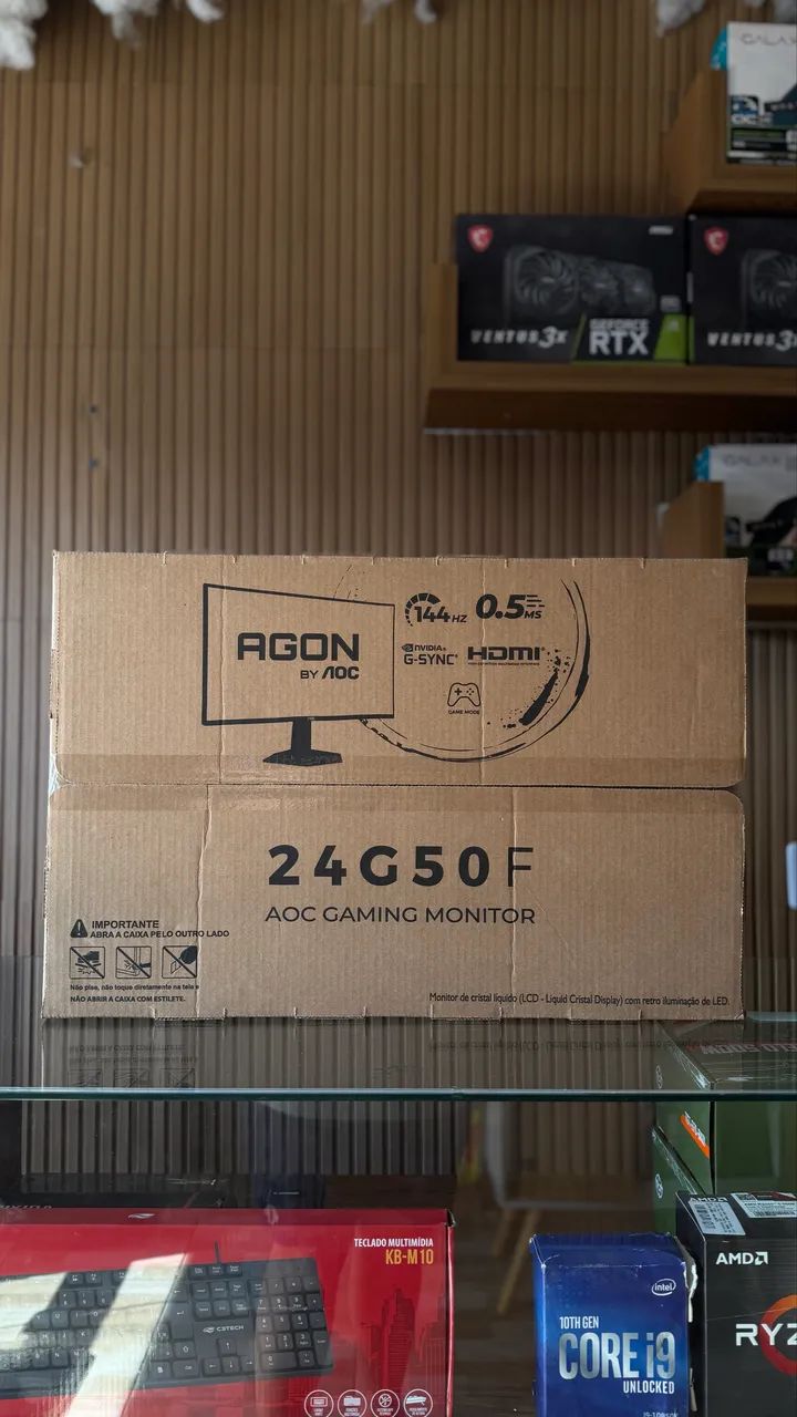 MONITOR AOC 24 POLEGADAS 144Hz, PAINEL IPS, 0.5MS  - Foto 2