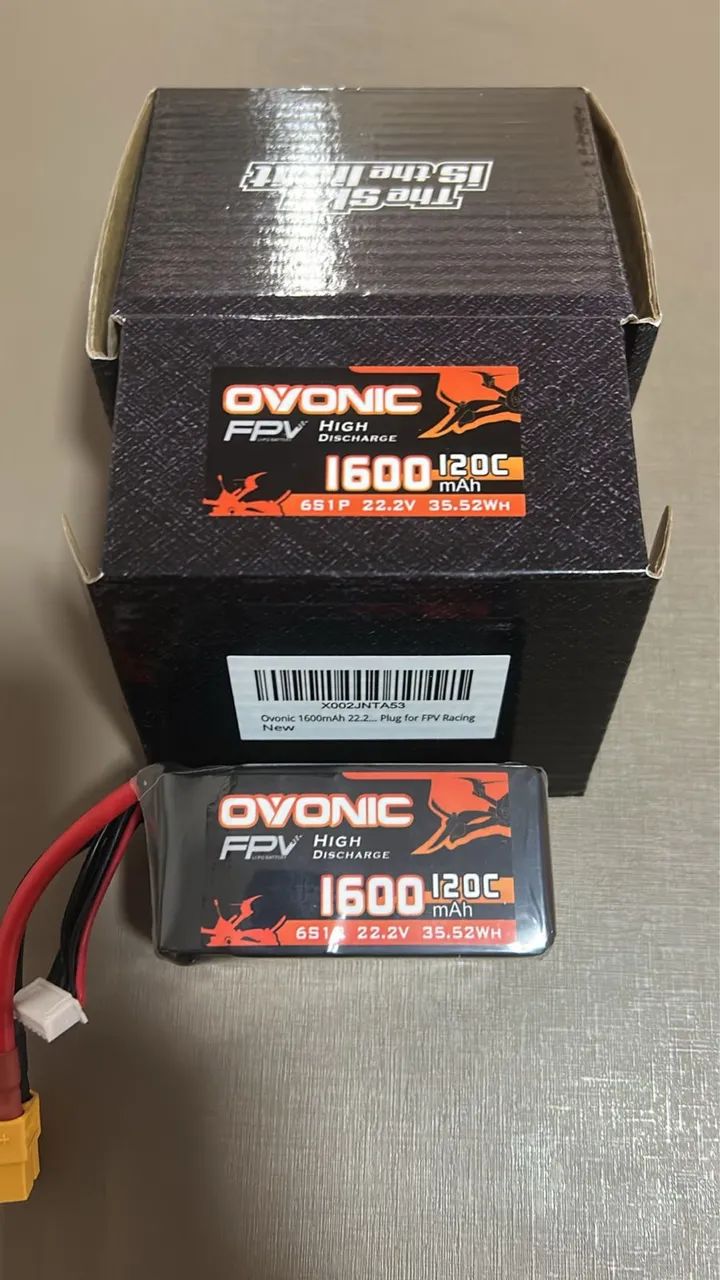 Bateria Lipo Ovonic 6S 1600mah 120C. 