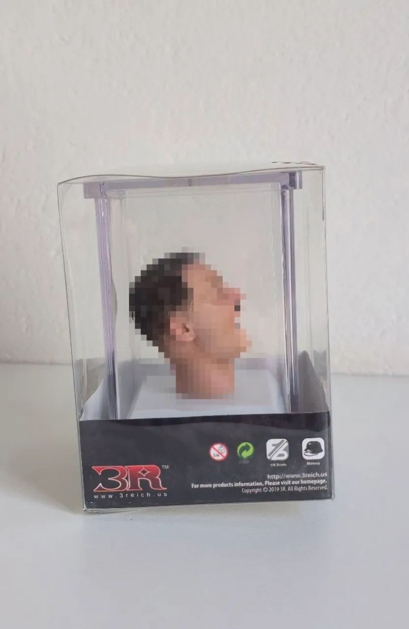 Cabeça Head para Figura 1/6 Soldado Marca DID  - Foto 3