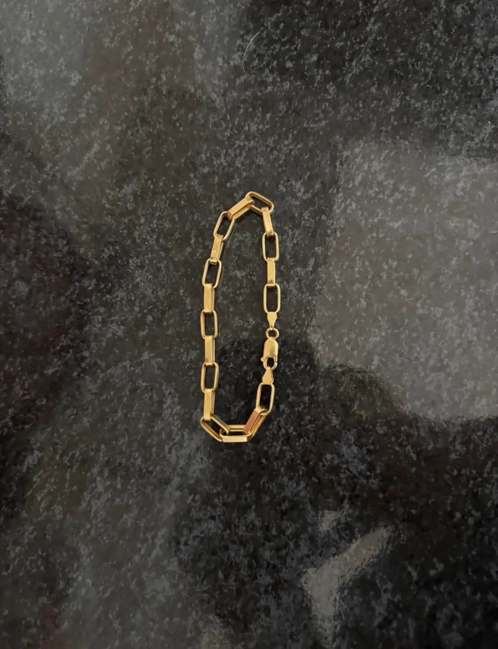 pulseira tijolinho em ouro 18k - Foto 2