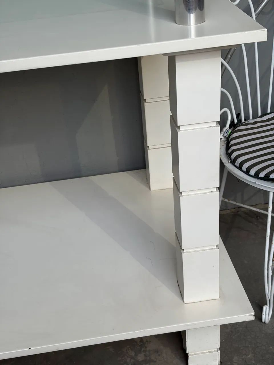 Mesa decorativa com vidro - Foto 5