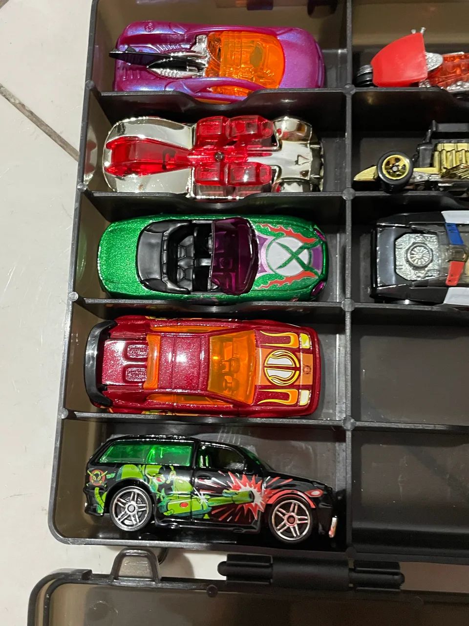 Hot Wheels - Maleta e minis vintage - Foto 5