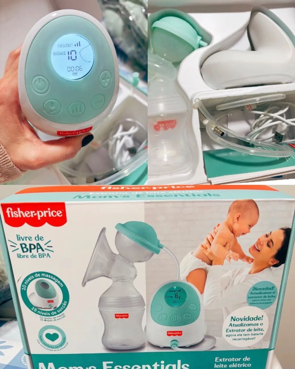 Extrator de leite fisher price