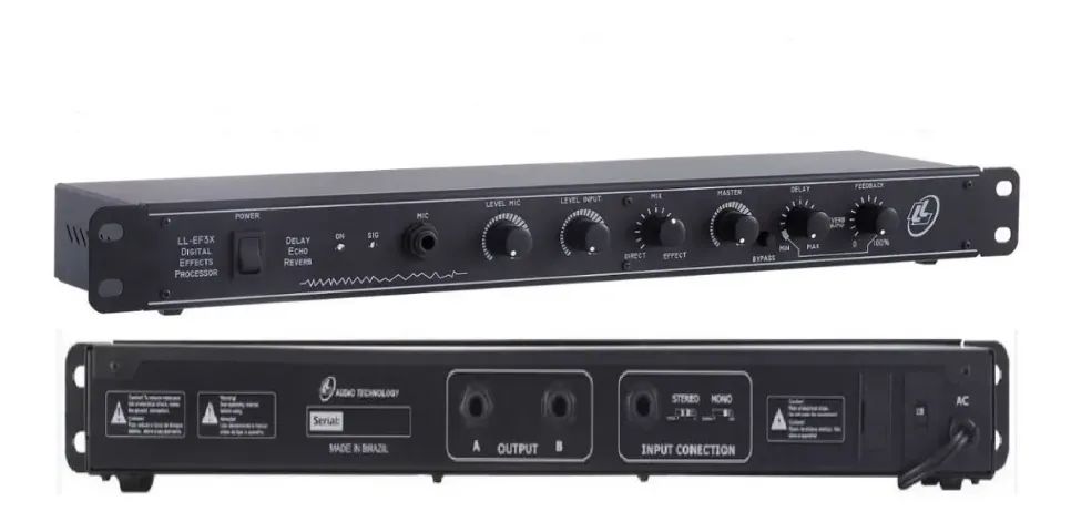 PROCESSADOR ECHO DELEY E REVERB