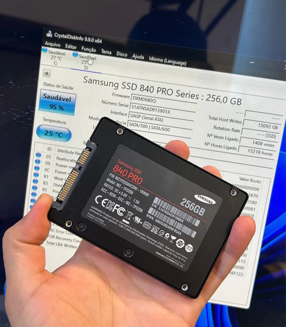 SSD SATA 256GB 