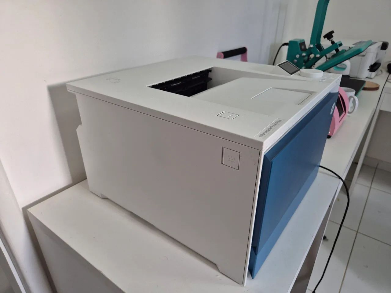 VENDO KIT PARA TRANSFER LASER COM IMPRESSORA E PRENSA LASER GIRO 360 - Foto 3