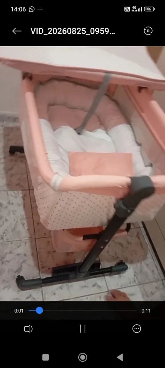 Berço Moisés mais ninho 