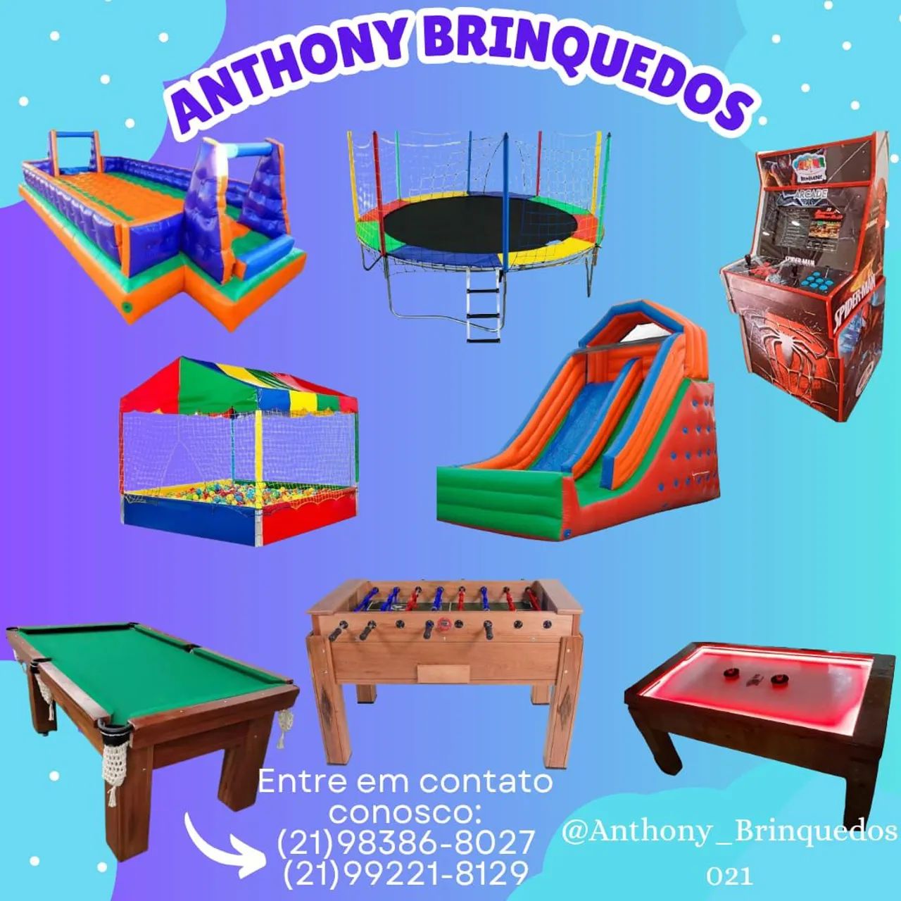 Aluguel de Brinquedos Infláveis  - Foto 3