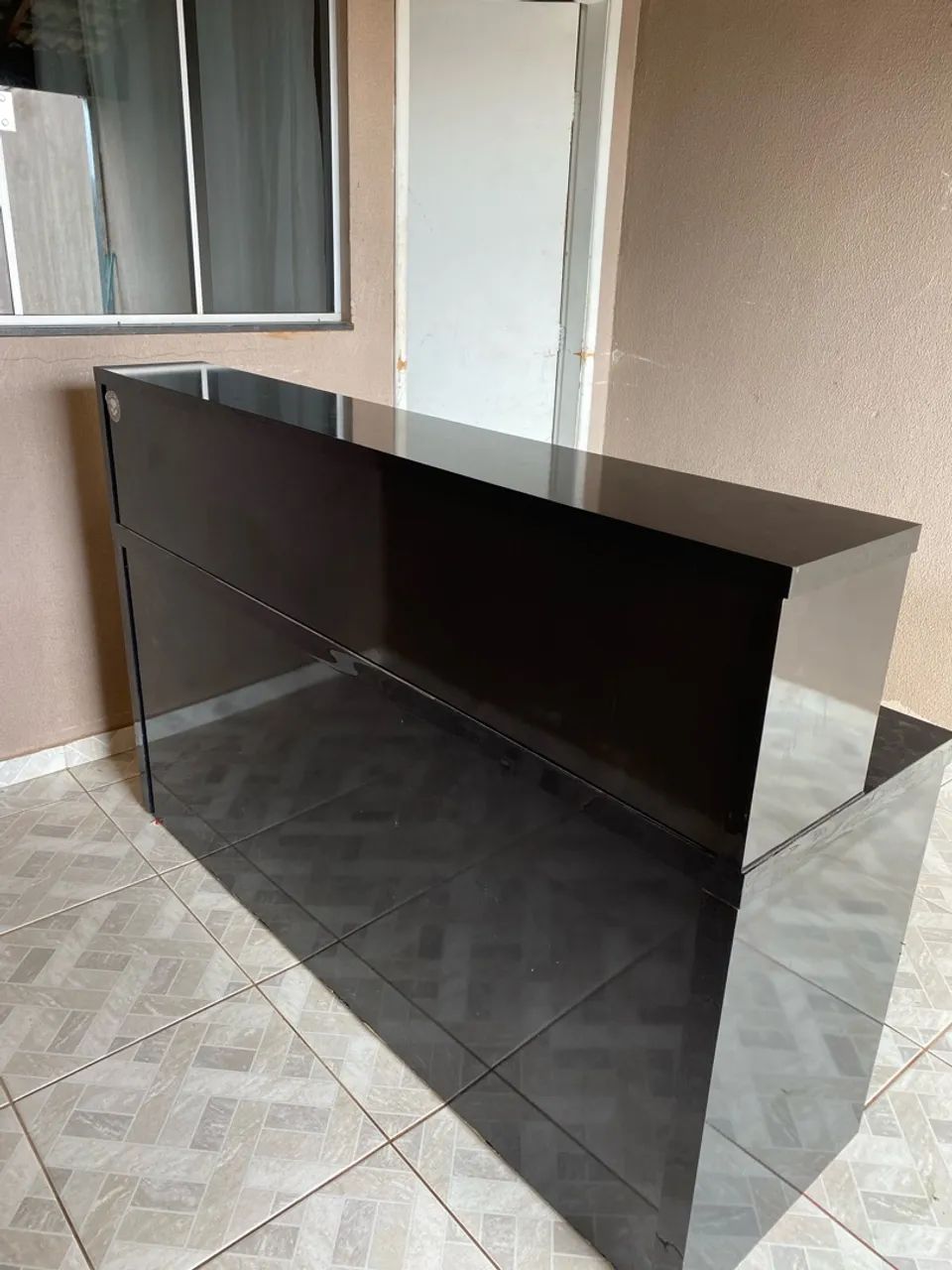 Balcão com mesa para computador reforçado - Foto 2