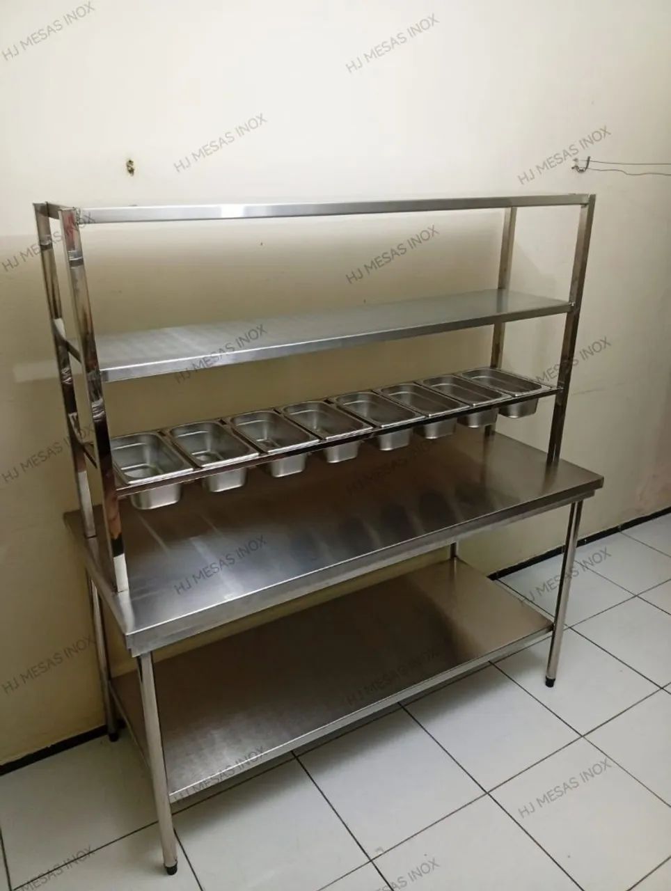Mesa inox condimentadora  - Foto 2