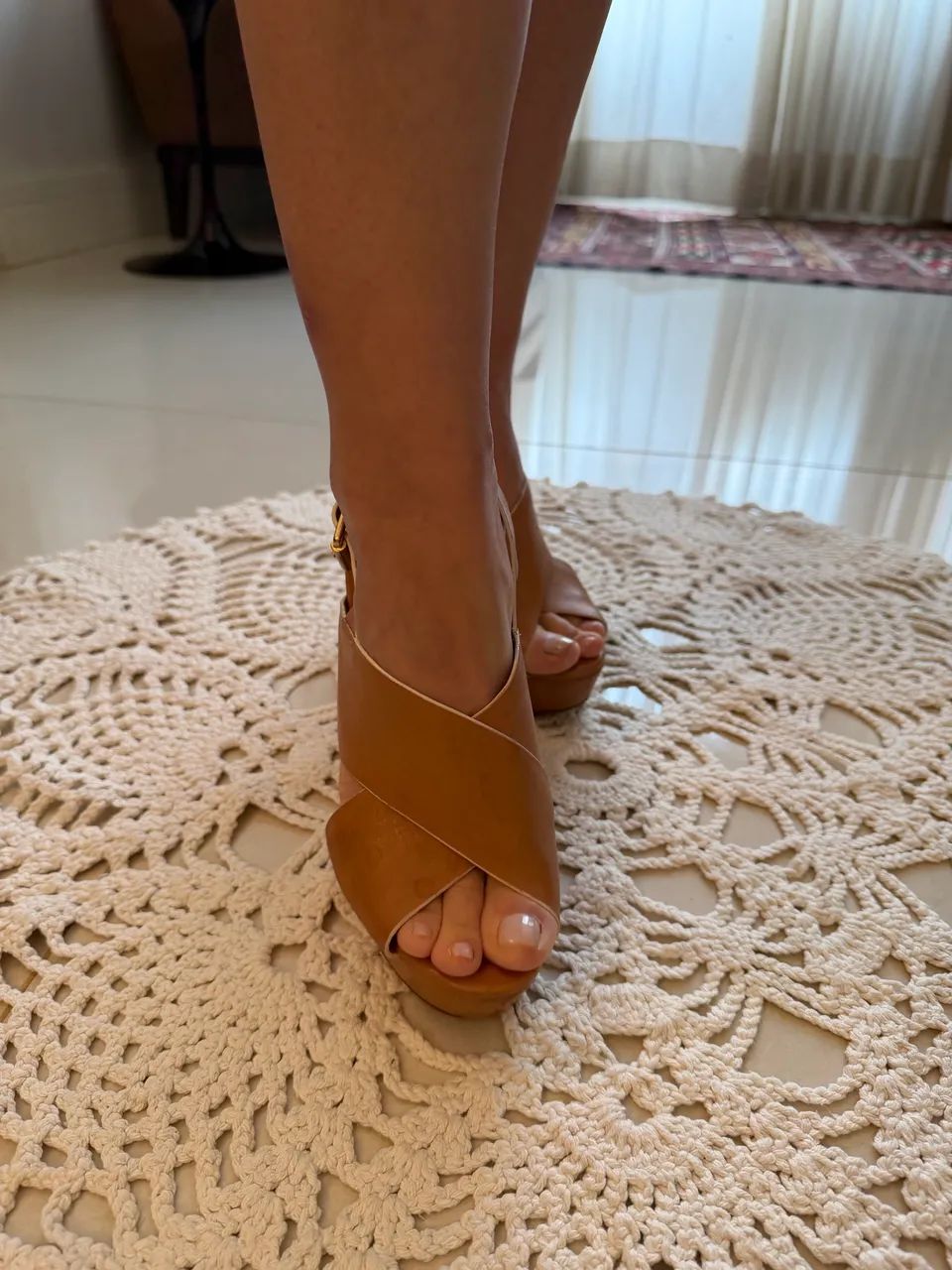 SANDÁLIA AREZZO - TAM 35 - Foto 2