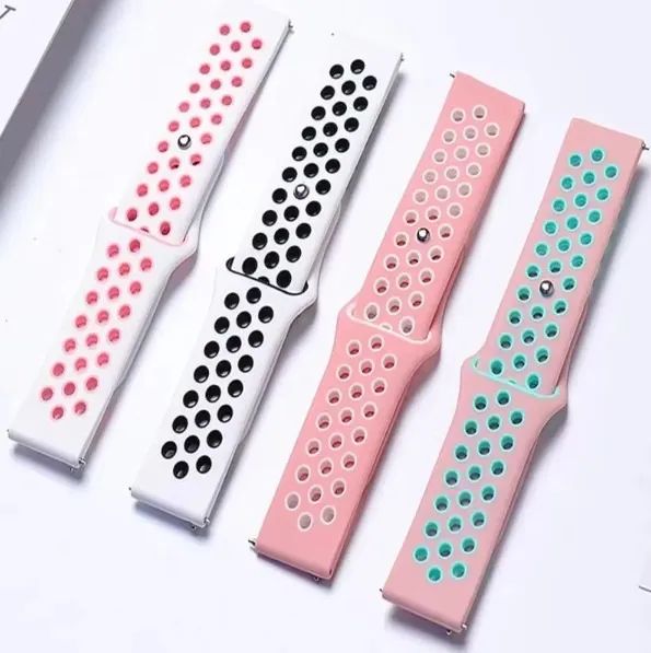 Pulseira Garmin Linha AIR | Silicone Ventilado | 22mm - Foto 4