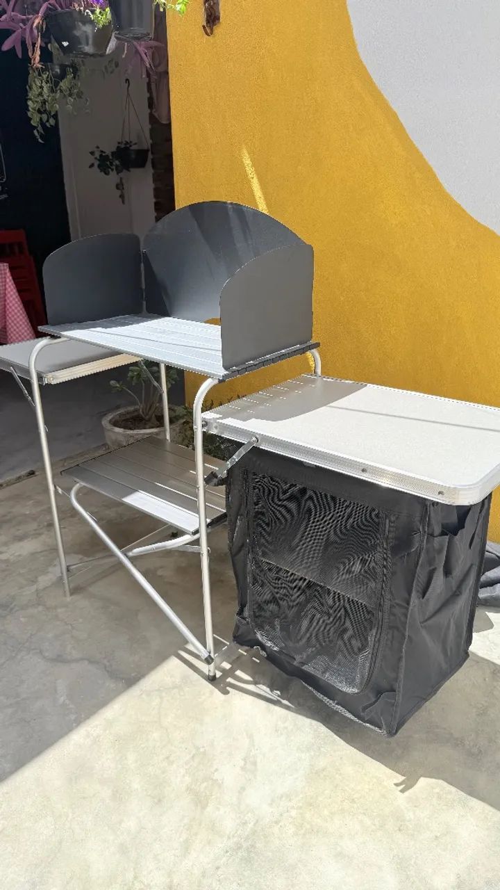 Mesa Armário de Camping Serena NTK - Nova (Nunca Usada!) - Foto 4