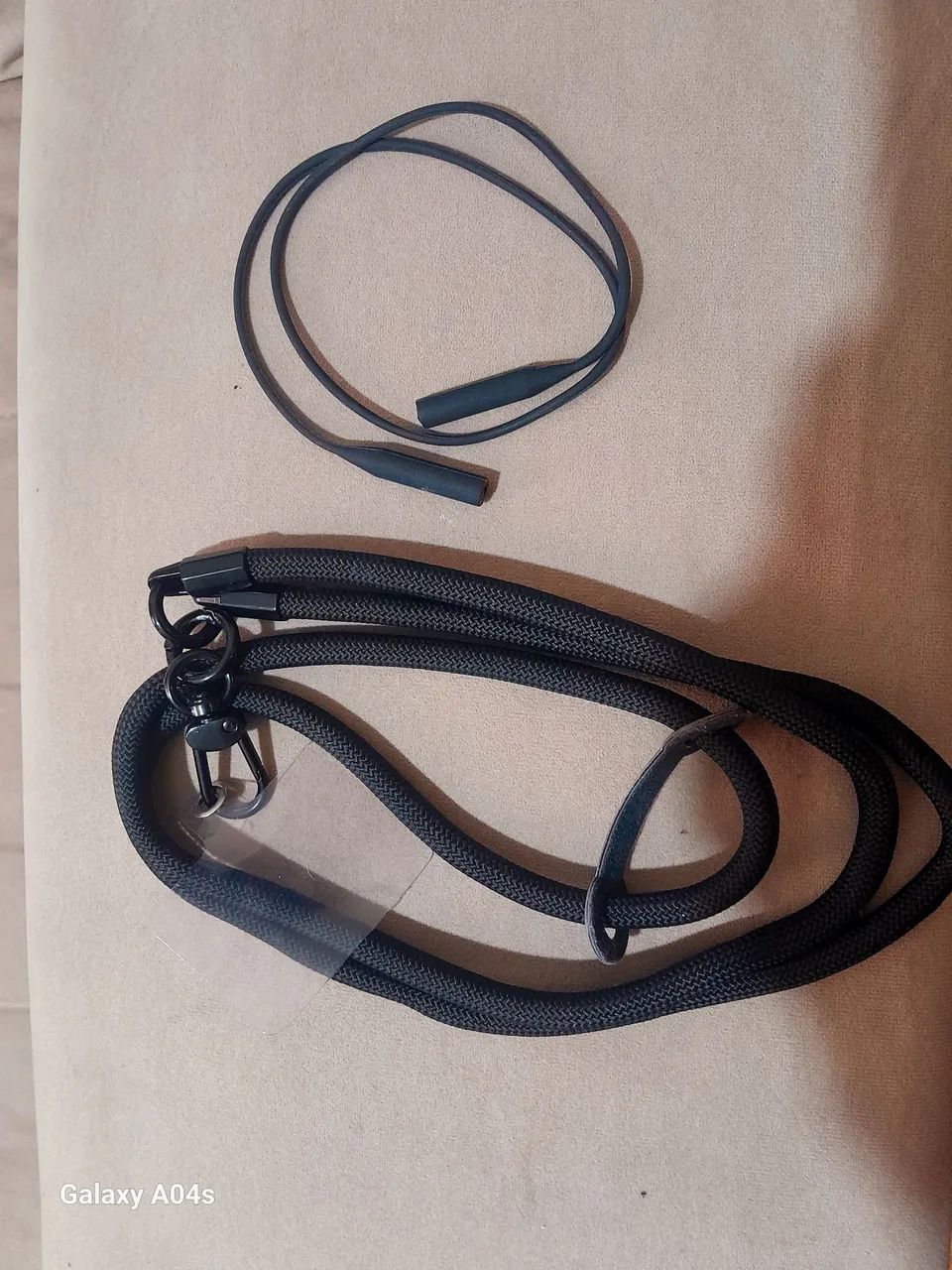Cordão para celular + Cordão de óculos de borracha - Foto 2