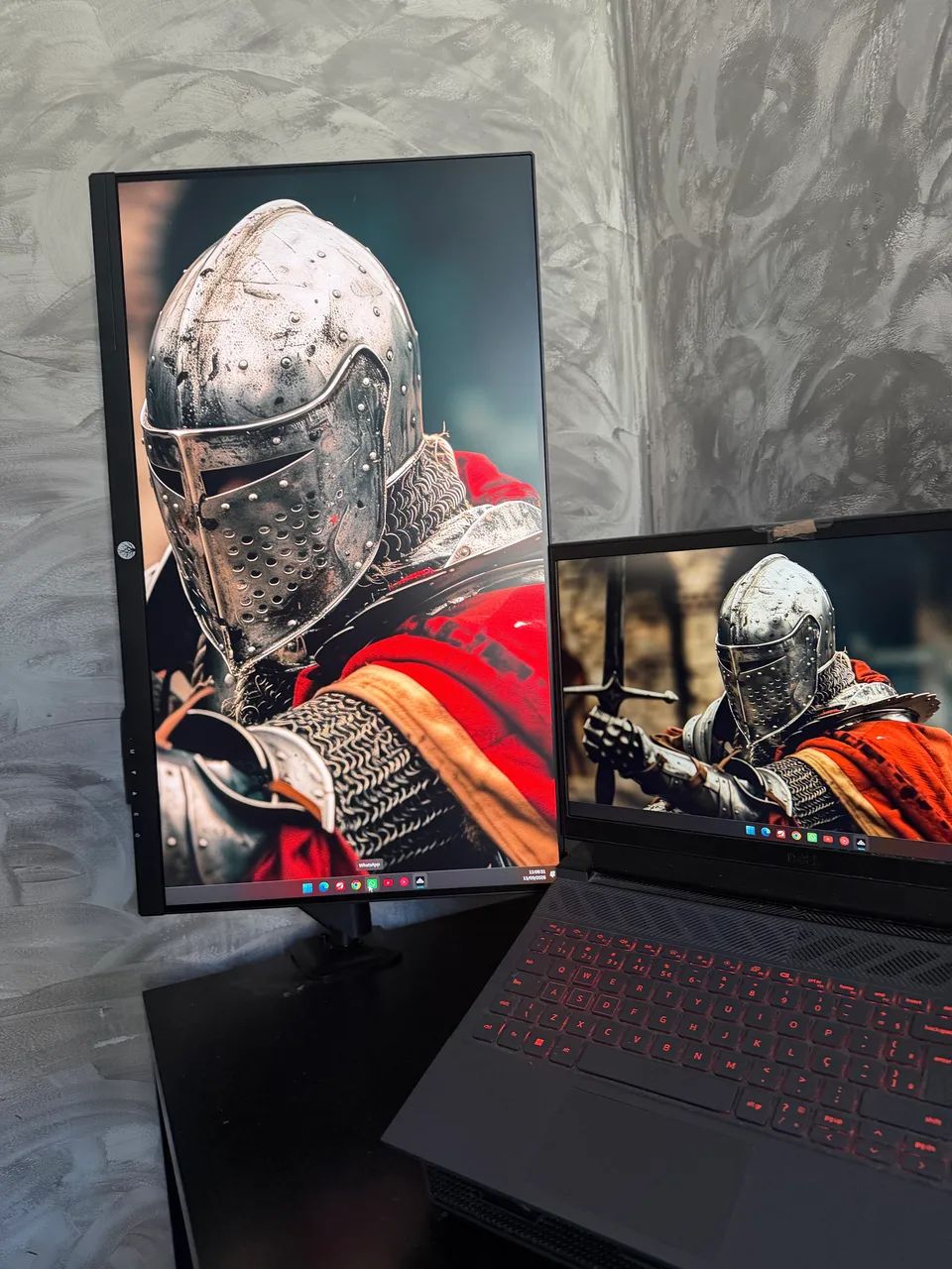 Vendo monitor 25 polegadas profissional ips 144hz com sistema Apple  - Foto 2