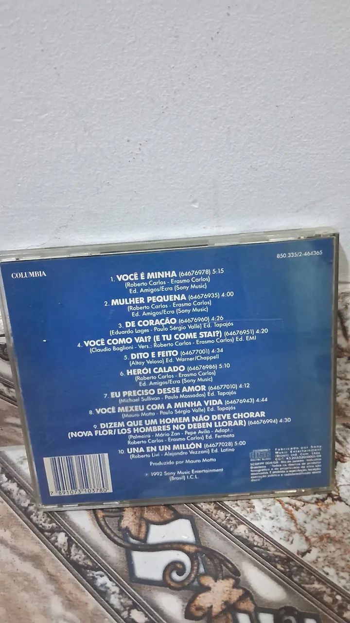 CD  ROBERTO CARLOS  - Foto 2