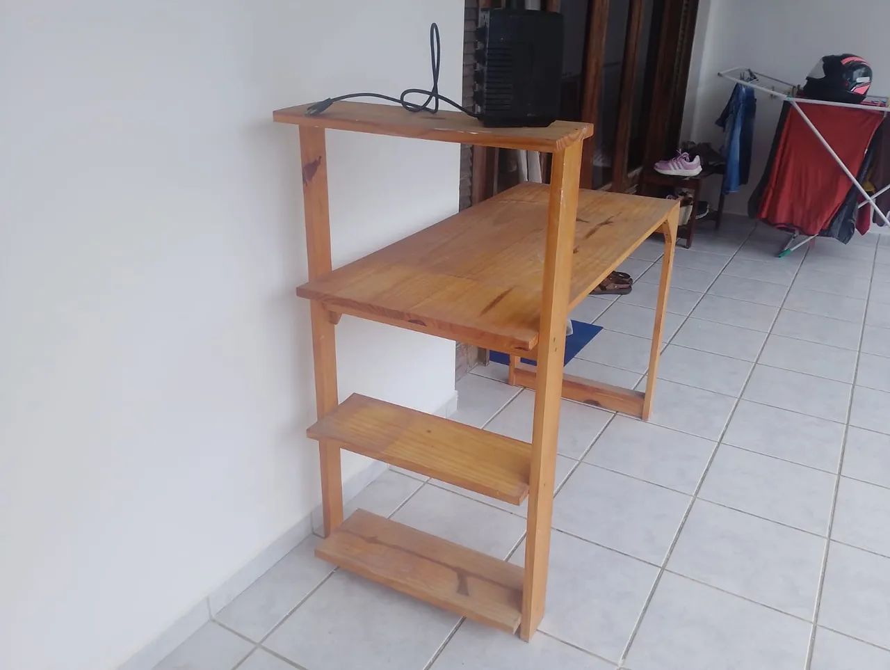 Mesa de Escritório de Madeira - Foto 2