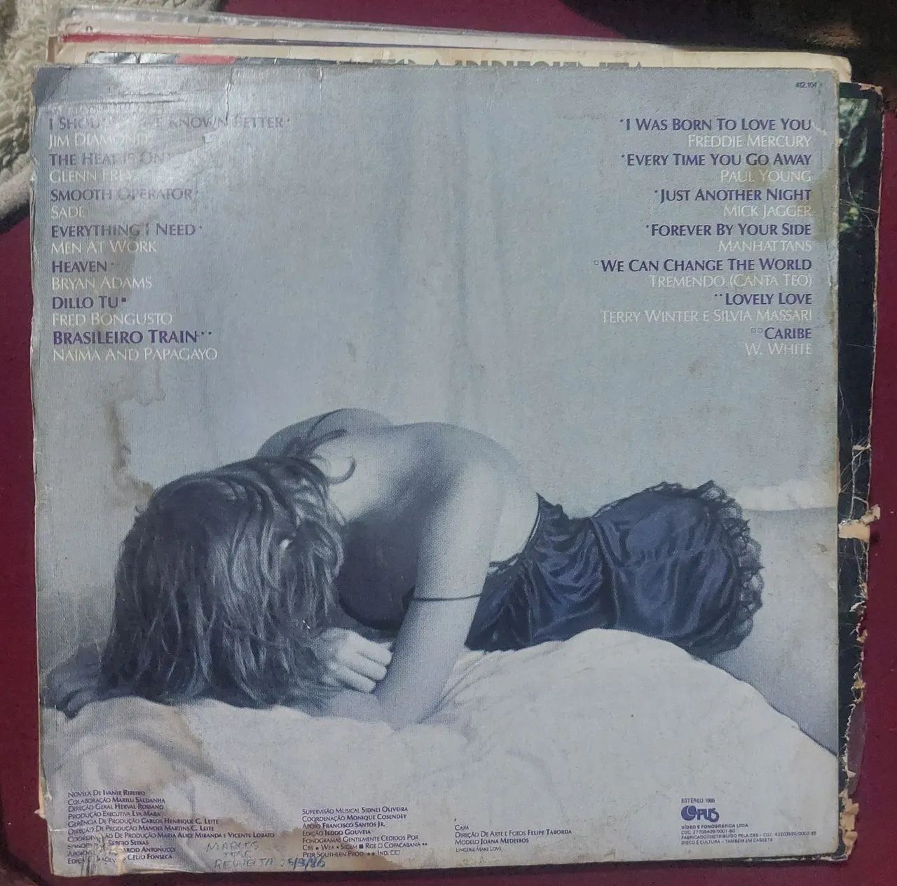Lp novela - A Gata Comeu 1985 - Foto 2