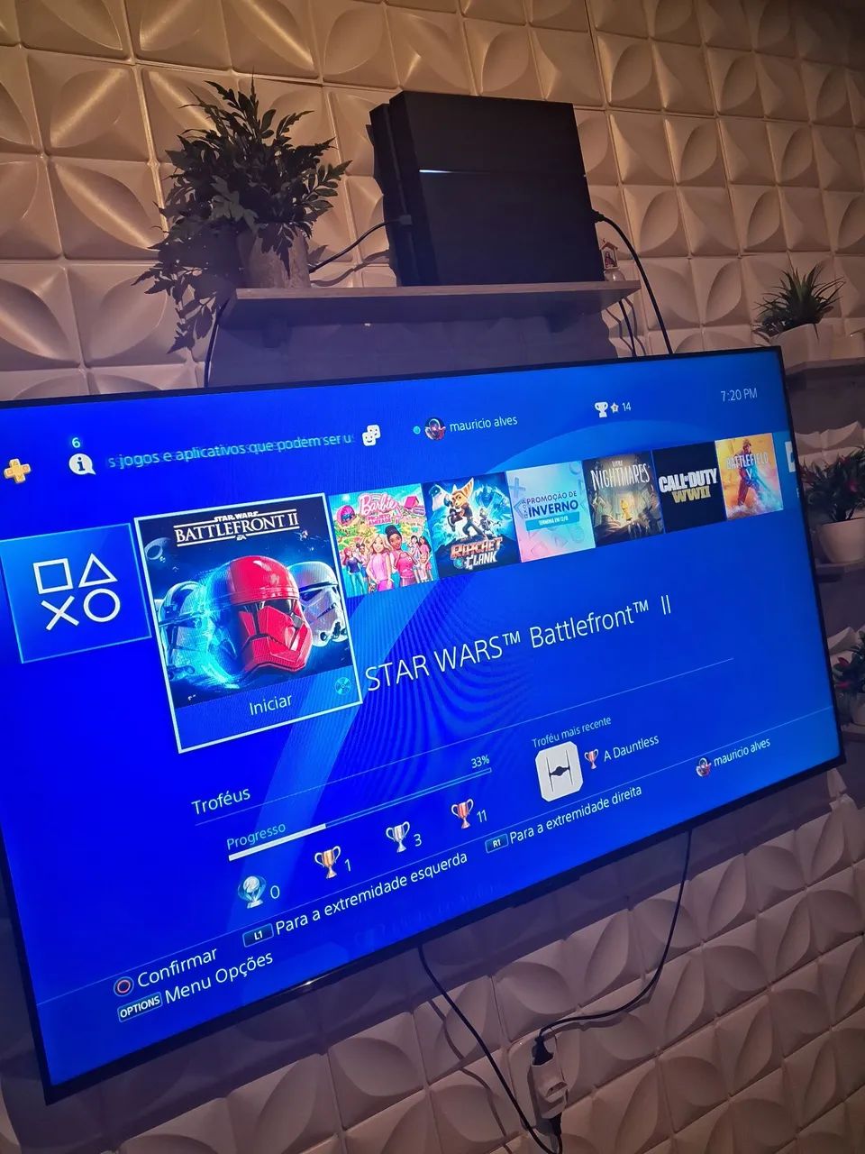 Ps4 funcionando perfeitamente vende se - Foto 5