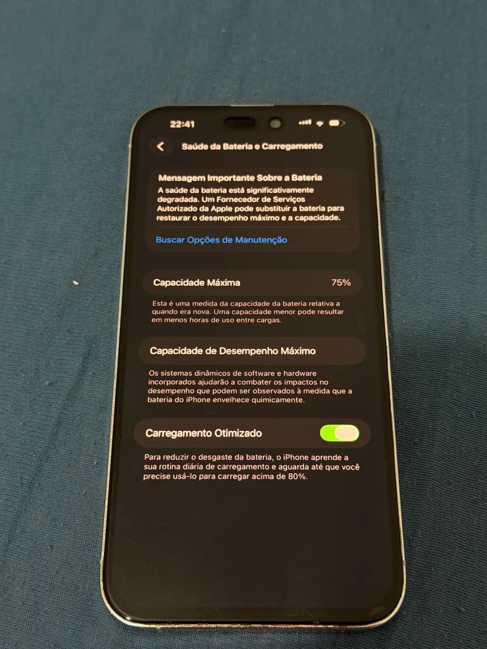 iPhone 14 Pro Max 256 GB - Branco