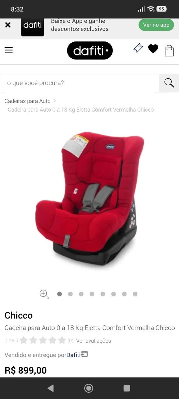 Cadeira infantil para carro Chicco - Foto 4