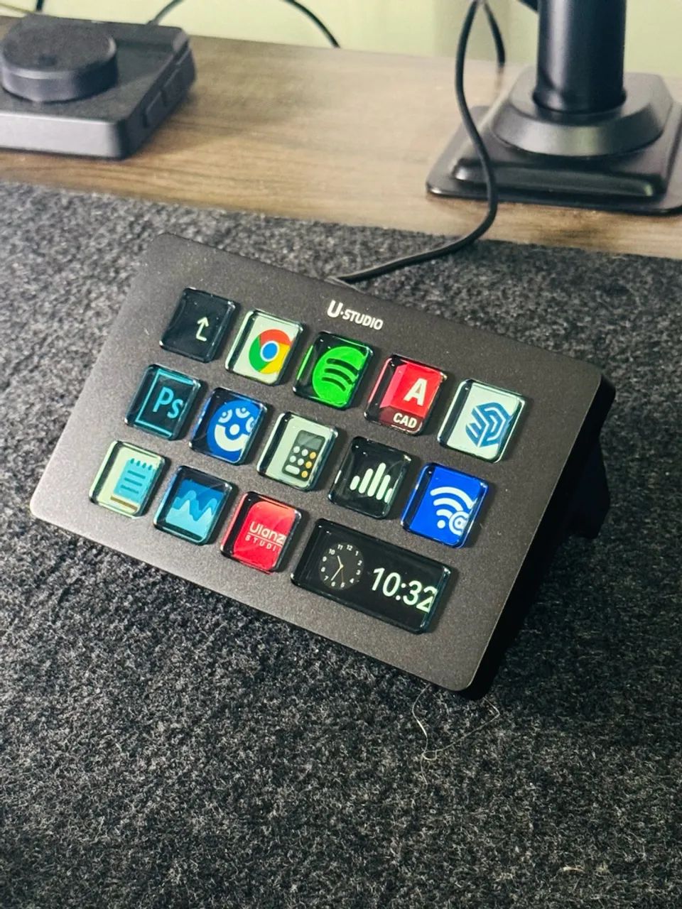Ulanzi D200 Stream Controller com 15 Botões LCD