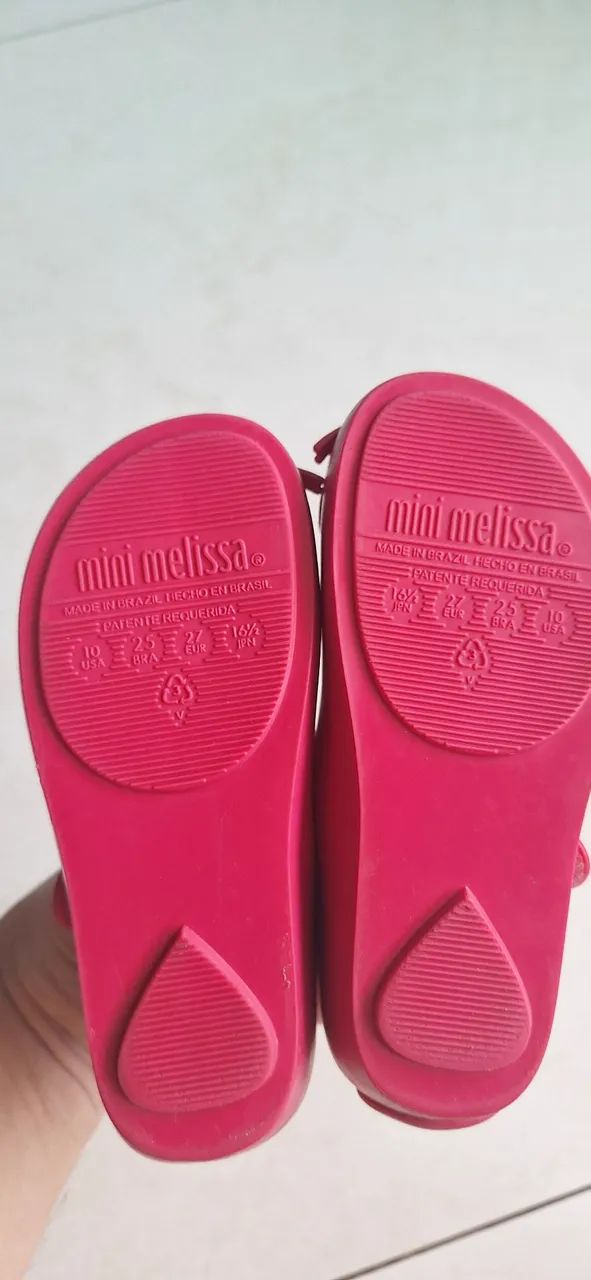 Melissa mini original tamanho 25 - Foto 4