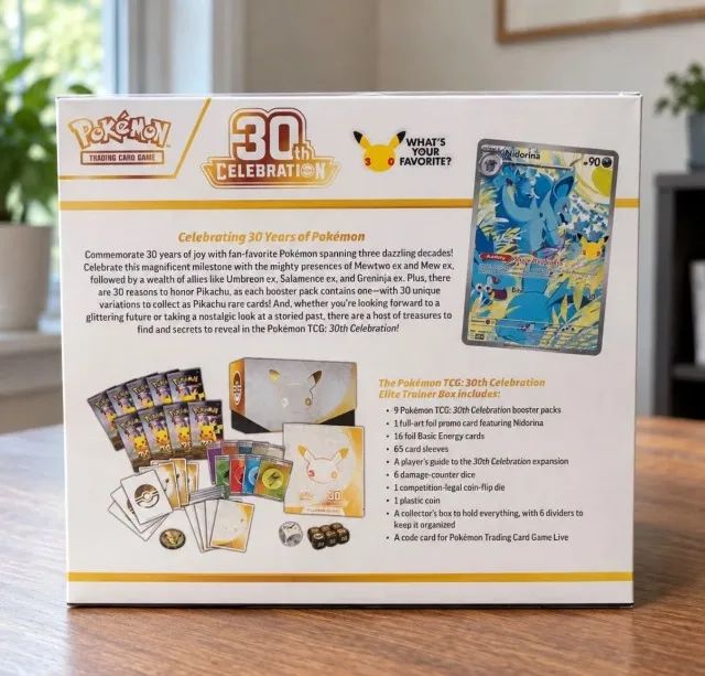 Elite Trainer Box 30th Celebration - Pokémon TCG - Foto 2