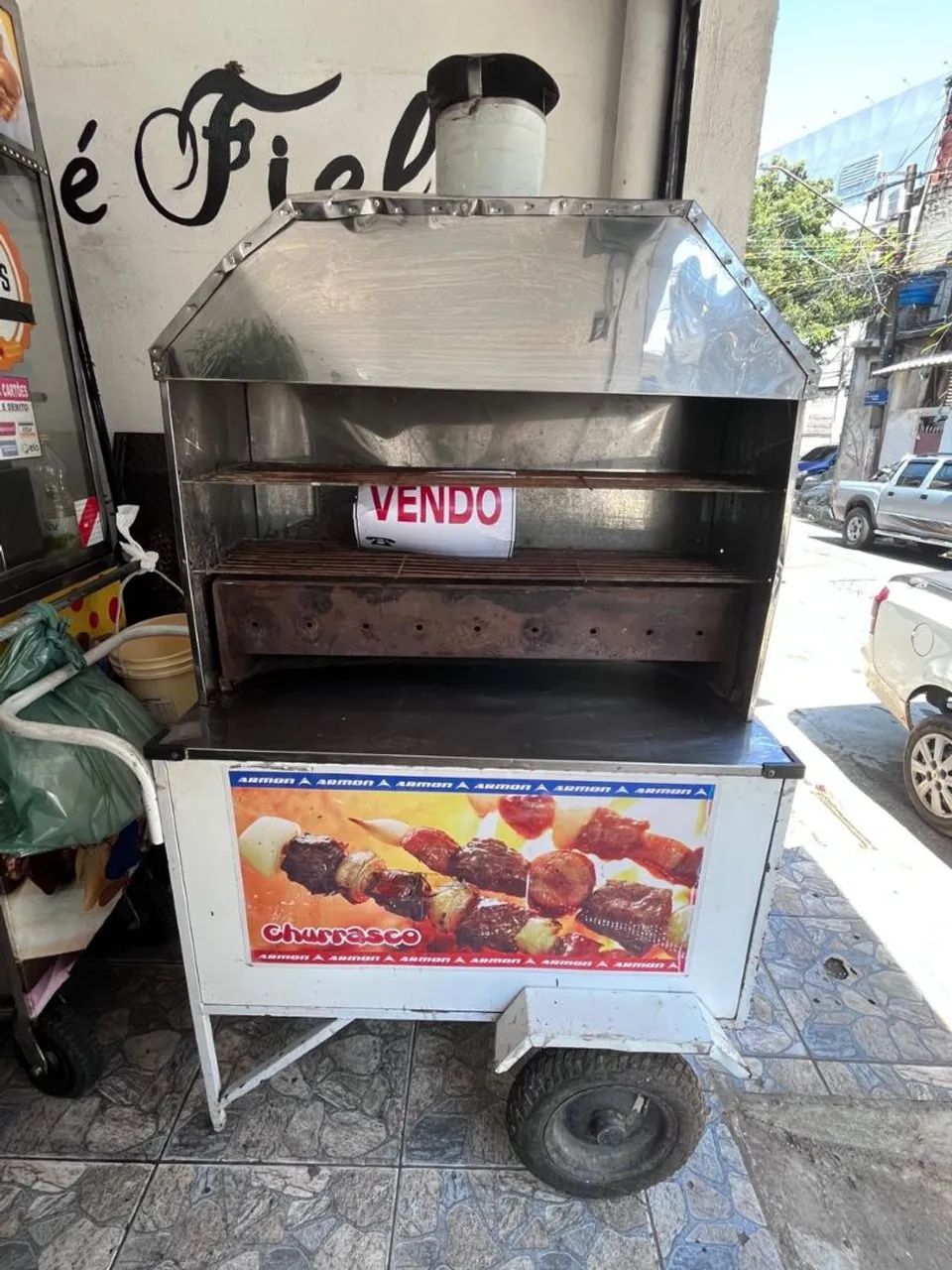 Carrinho de churrasco  - Foto 3