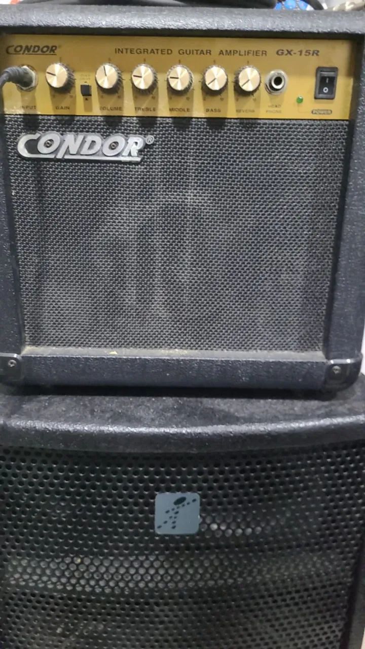 Caixa de Som ativa e Cubo amplificador de guitarra 15w - Foto 3