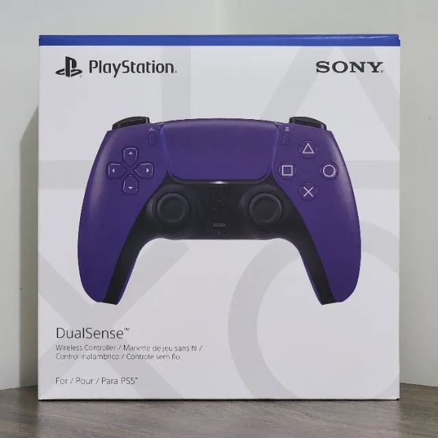 Controle DualSense PS5 Branco, Camuflado, Preto e Roxo - Novo, Lacrado, NF e Garantia - Foto 5