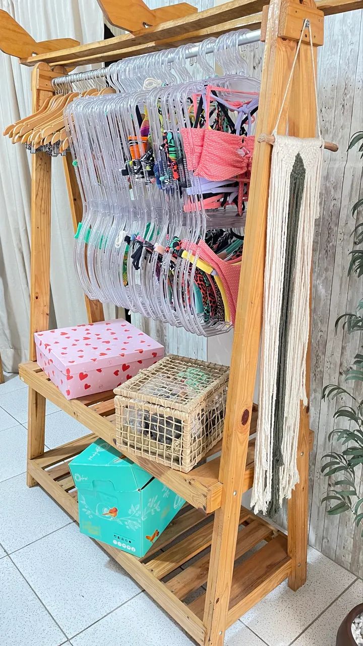 Arara de madeira  - Foto 4