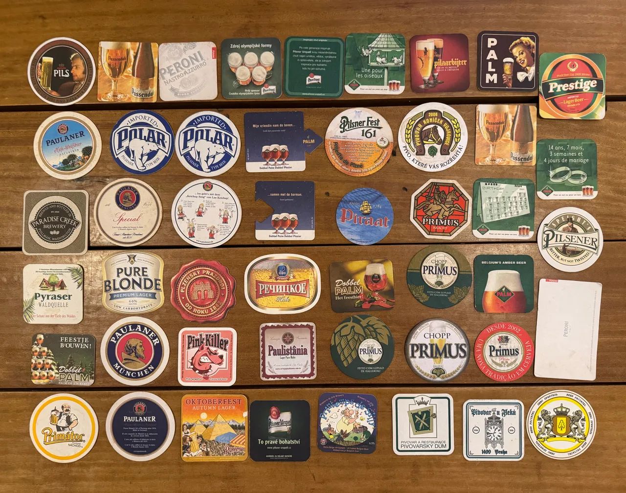 Coleção de Porta copos de Cerveja ou bolachas de cerveja  - Foto 4