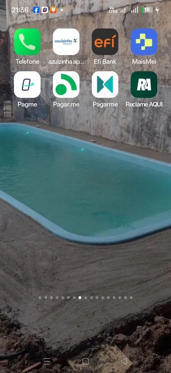 Piscinas de fibra completas e instaladas com deck  - Foto 3