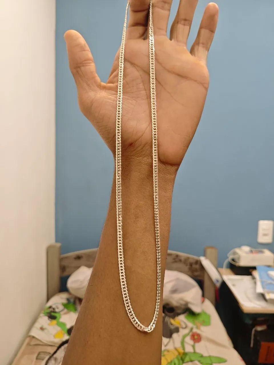 Colar de prata pura