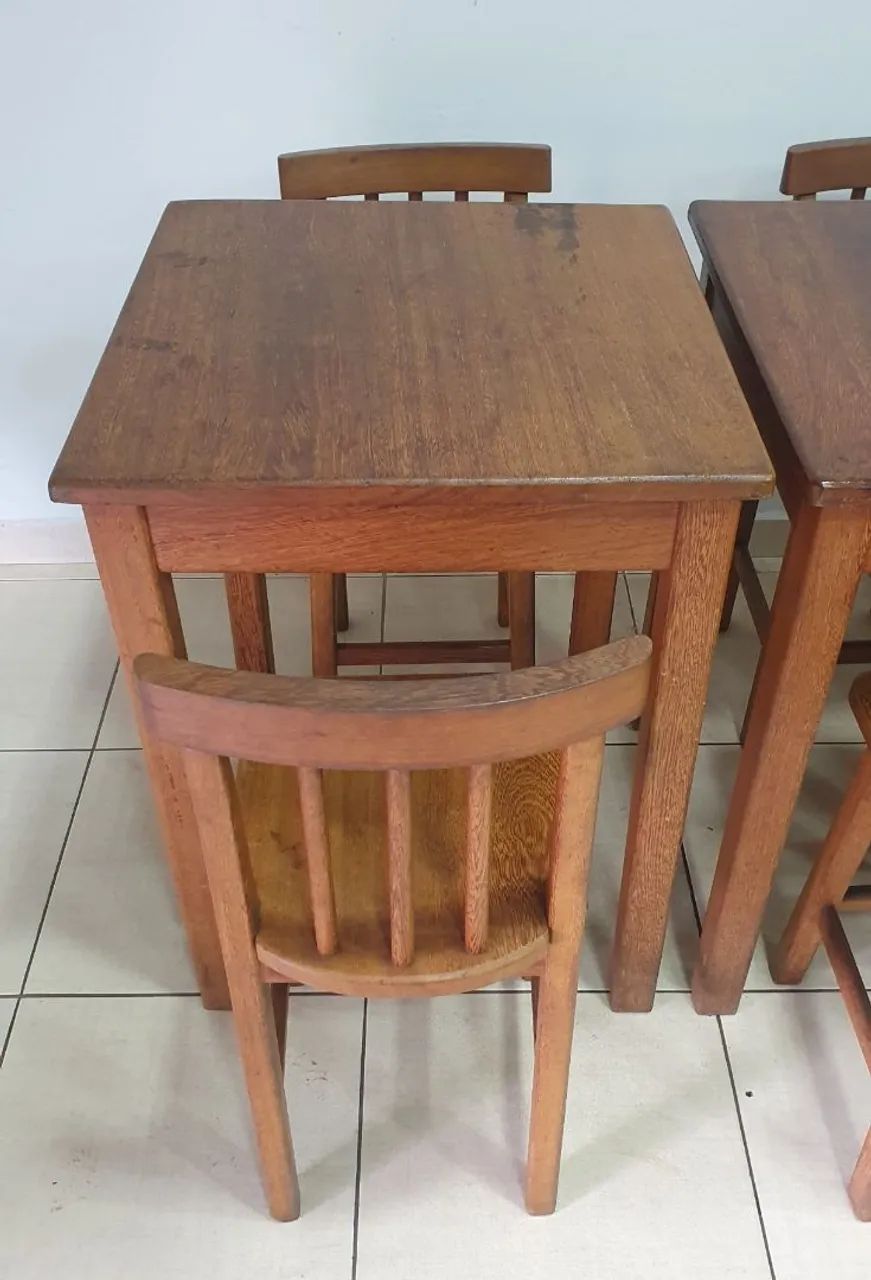 Conjunto de mesas rústicas  - Foto 2