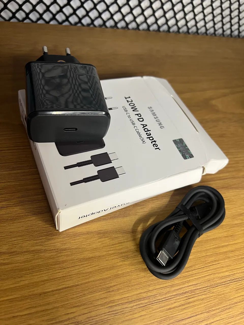 Carregador Samsung 120w Turbo Usb-c Bivolt Tipo C Cor Preto - Foto 6