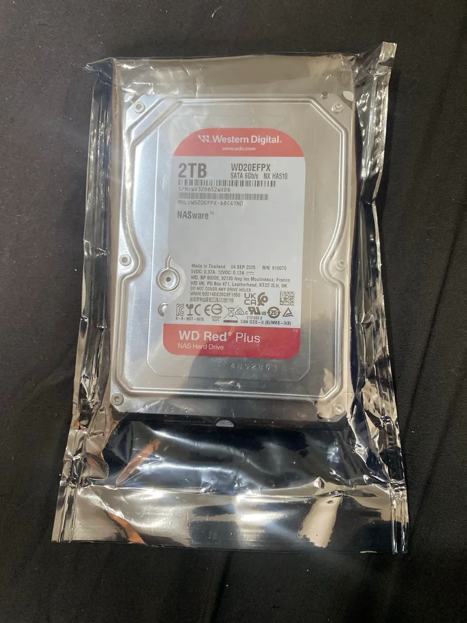 Western Digital 2TB (Lacrado)