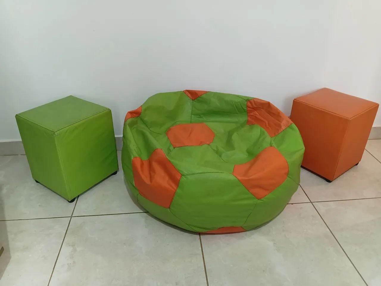 Puff  - 3 peças 