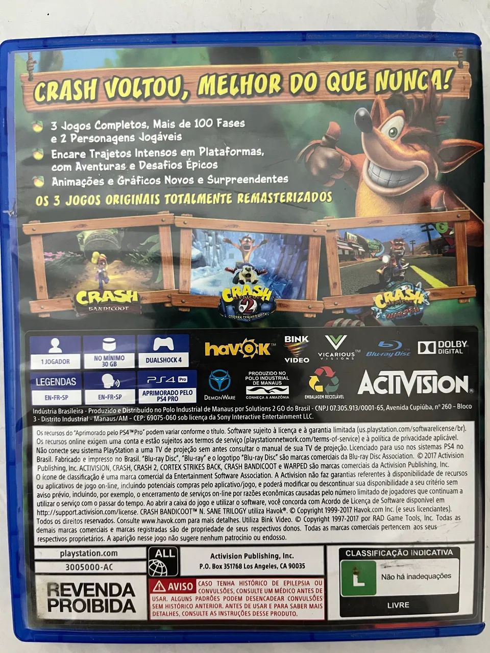 Crash Trilogy Ps4 - Foto 3