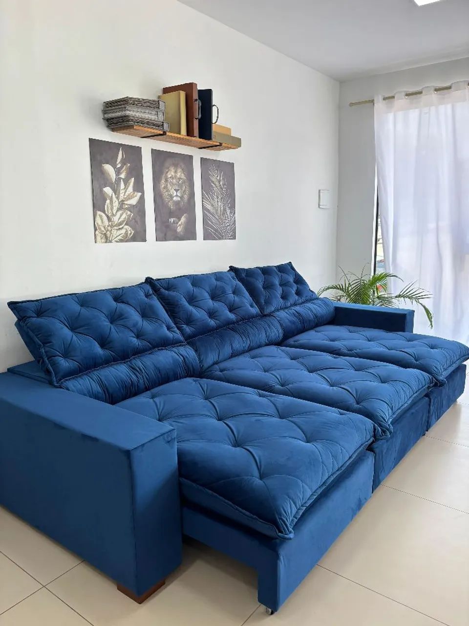 SOFÁ RETRÁTIL E RECLINÁVEL 2M - Foto 5